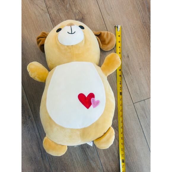 EUC Squishmallow Hug Mees Duffy The Dog 18" Valentines Day Exclusive Plush - Picture 3 of 7